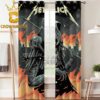 Illumination’s Minions And Monsters Movie 2026 Home Decor Window Curtain