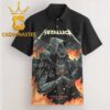 Metallica London Stadium England 2026 July 3rd Limited Pop Up Polo Shirt