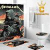 Toy Story 5 Movie 2026 Disney Pixar In Theaters June 19th Bathroom Mat Set Shower Curtain