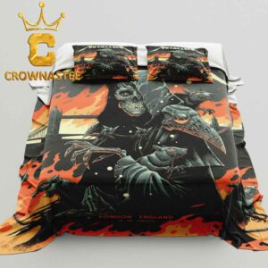 Metallica London Stadium England 2026 July 3rd Limited Pop Up Pillow Cover Bedding Set