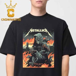 Metallica London Stadium England 2026 July 3rd Limited Pop Up Unisex T-Shirt