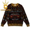 Metallica Ride The Lightning Album Christmas Ugly Sweater