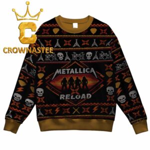 Metallica Reload Album Christmas Ugly Sweater
