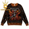 Metallica Death Magnetic Album Christmas Ugly Sweater