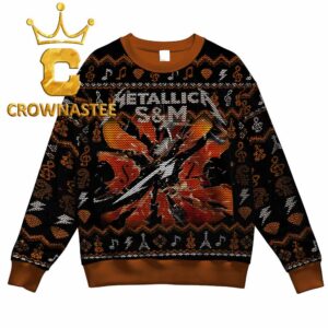 Metallica S&M Album Christmas Ugly Sweater
