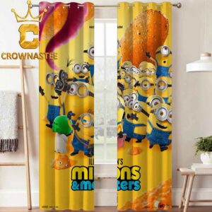 Minions And Monsters 2026 Hollywood Has A Monster Problem Home Decor Window Curtain