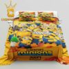 Minions And Monsters 2026 Movie Illumination Pillow Cover Bedding Set