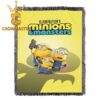 Minions And Monsters 2026 Movie Hooded Fleece Woven Blanket Tapestry Minions And Monsters 2026 Movie Hooded Fleece Woven Blanket Tapestry