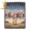 Minions And Monsters Movie 2026 Casting Spells Hooded Fleece Woven Blanket Tapestry