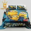 Minions And Monsters Movie 2026 Choose Chaos Pillow Cover Bedding Set