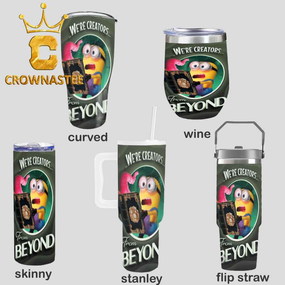 Minions And Monsters Movie 2026 Creatures From Beyond Wine Stanley Flip Straw Cup Tumbler Minions And Monsters Movie 2026 Creatures From Beyond Wine Stanley Flip Straw Cup Tumbler