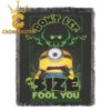 Minions And Monsters Movie 2026 Creatures From Beyond Hooded Fleece Woven Blanket Tapestry