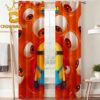 Minions And Monsters Movie 2026 July 1 Home Decor Window Curtain