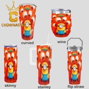 Minions And Monsters Movie 2026 July 1 Wine Stanley Flip Straw Cup Tumbler
