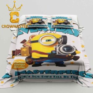 Minions And Monsters Movie 2026 Make Everyday Masterpiece Pillow Cover Bedding Set
