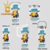 Minions And Monsters Movie 2026 No Longer Evil Wine Stanley Flip Straw Cup Tumbler