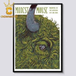 Modest Mouse Orpheum Theatre 2026 Vancouver BC July 3rd Home Decor Poster Canvas