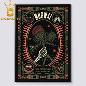 Mogwai 2026 Tour Dates 30 Years Of Mogwai Sydney Melbourne Brisbane Home Decor Poster Canvas