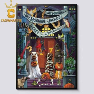 My Morning Jacket Fox Theatre 2025 Atlanta GA October 31 November 1 Home Decor Poster Canvas