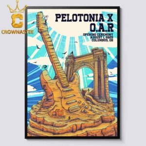 O.A.R Opening Ceremony 2025 Columbus OH August 1st Home Decor Poster Canvas