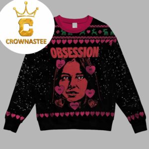 Obsession 2026 I Love You So Much Christmas Ugly Sweater