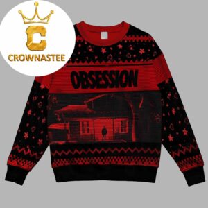 Obsession 2026 The Horror House Christmas Ugly Sweatshirt