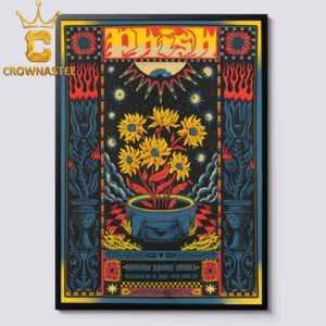 Phish Madison Square Garden 2025 New York NY December 28th To 31st Home Decor Poster Canvas