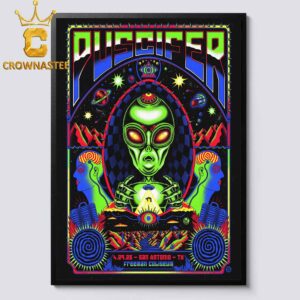 Puscifer Freeman Coliseum 2025 San Antonio TX March 29th Home Decor Poster Canvas