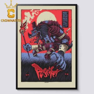 Puscifer Maverik Center 2026 Salt Lake City UT May 5th Home Decor Poster Canvas