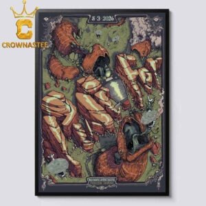 Puscifer Red Rocks Amphitheatre 2026 Morrison CO May 3rd Home Decor Poster Canvas