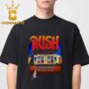 Rush United Center 2026 Chicago IL July 16th 18th 20th 22th Fifty Something Tour Two Sided T-Shirt