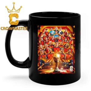 Spain 2026 FIFA World Cup Champions Ceramic Mug Cup