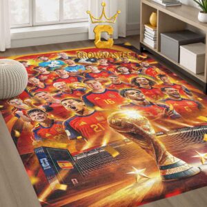Spain 2026 FIFA World Cup Champions Home Decor Rug Carpet