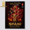 Spain 2026 FIFA World Cup Final Champions Home Decor Poster Canvas Spain 2026 FIFA World Cup Final Champions Home Decor Poster Canvas
