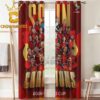 Spain Espana 2026 FIFA World Cup Final Champions Home Decor Window Curtain Spain Espana 2026 FIFA World Cup Final Champions Home Decor Window Curtain