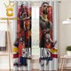 Spain 2026 FIFA World Cup Final Champions History Pride Glory Time Home Decor Window Curtain Spain 2026 FIFA World Cup Final Champions History Pride Glory Time Home Decor Window Curtain