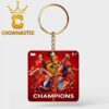 Spain Espana 2026 FIFA World Cup Final Champions Acrylic Wood Keychain Spain Espana 2026 FIFA World Cup Final Champions Acrylic Wood Keychain