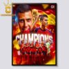 Spain Espana 2026 FIFA World Cup Final Champions Home Decor Poster Canvas Spain Espana 2026 FIFA World Cup Final Champions Home Decor Poster Canvas