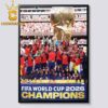 Spain FIFA World Cup Final Champions 2026 Home Decor Poster Canvas Spain FIFA World Cup Final Champions 2026 Home Decor Poster Canvas