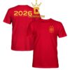 Spain Espana 2026 FIFA World Cup Champions Trophy Adidas Two Sided T-Shirt Spain Espana 2026 FIFA World Cup Champions Trophy Adidas Two Sided T-Shirt