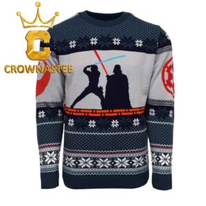 Star Wars Darth Vader And Luke Skywalker Christmas Ugly Sweater