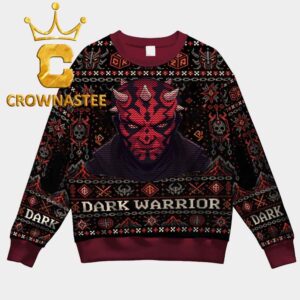 Star Wars Maul Shadow Lord Dark Warrior Christmas Ugly Sweater