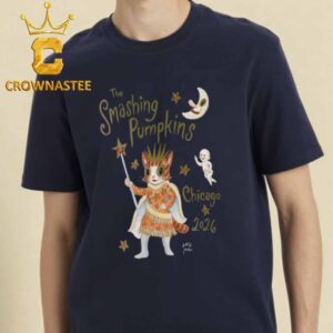 The Smashing Pumpkins Gary Baseman Lollapalooza Riviera Theatre 2026 Chicaho IL July 29th Unisex T-Shirt