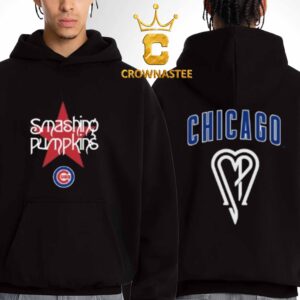 The Smashing Pumpkins x Chicago Cubs Logo Two Sided Hoodie