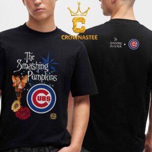 The Smashing Pumpkins x Chicago Cubs Lollapalooza 2026 Two Sided T-Shirt