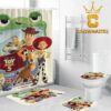 Toy Story 5 Disney Movie 2026 Hi Let’s Play Bathroom Mat Set Shower Curtain Toy Story 5 Disney Movie 2026 Hi Let’s Play Bathroom Mat Set Shower Curtain