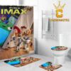 Metallica London Stadium England 2026 July 3rd Limited Pop Up Bathroom Mat Set Shower Curtain