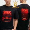 ACDC 2026 Canada Tour Edmonton Montreal Toronto Winnipeg Two Sided T-Shirt ACDC 2026 Canada Tour Edmonton Montreal Toronto Winnipeg Two Sided T-Shirt