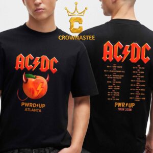 ACDC Mercedes-Benz Stadium 2026 Atlanta GA August 27th Two Sided T-Shirt