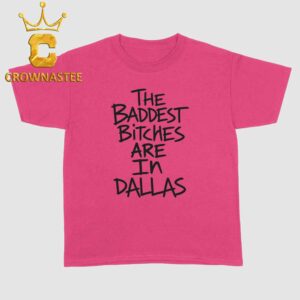 Adela The Baddest Bitches Are In Dallas 2026 Tour Unisex T-Shirt